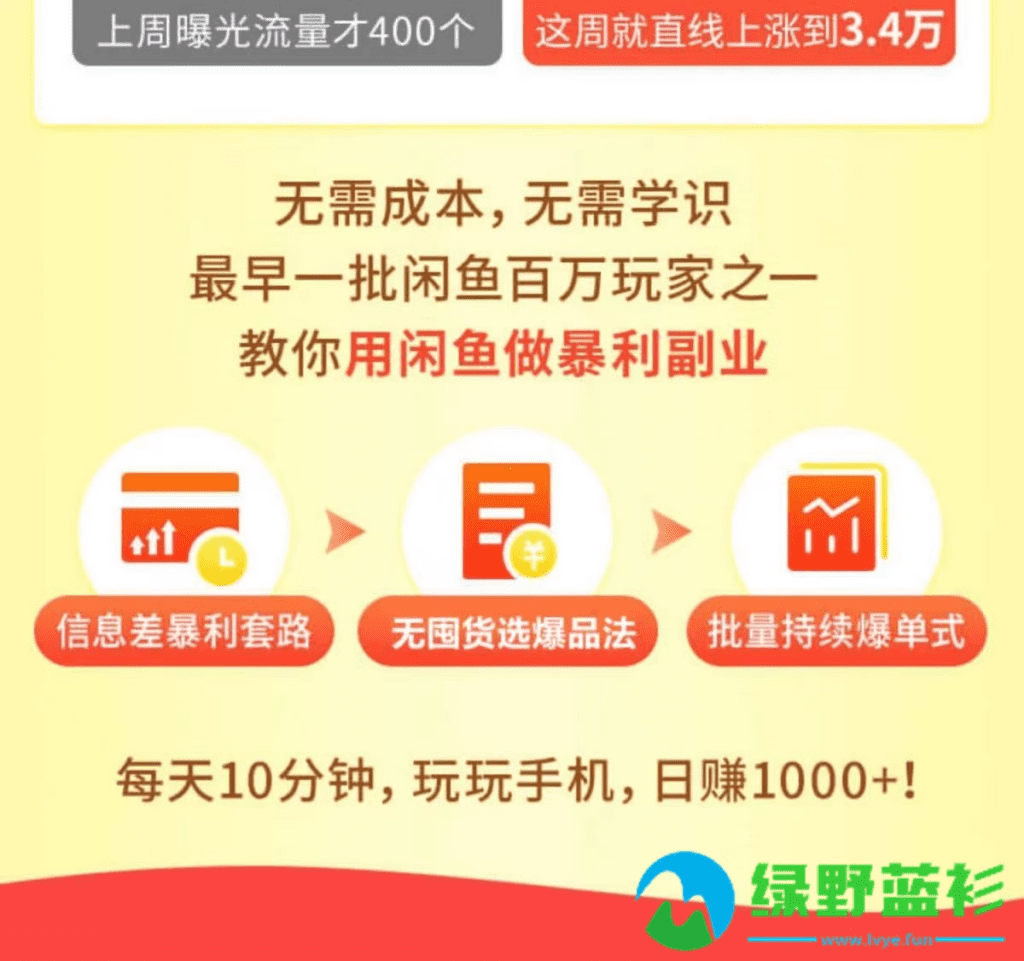 图片[5]-闲鱼网络运营副业指导培训课程资料